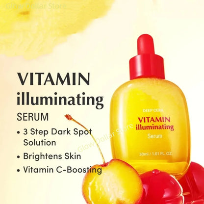 Revitalize Your Skin with Our Korean Vitamin C & Bakuchiol Face Serum – Achieve a Bright, Firm Complexion in Just 30ml!