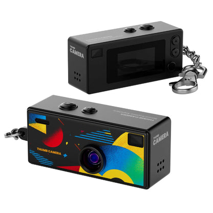 Capture Every Moment with the G6 Thumb Camera: Ultra-Compact 1080P Retro Mini Keychain Camcorder for Students and Kids