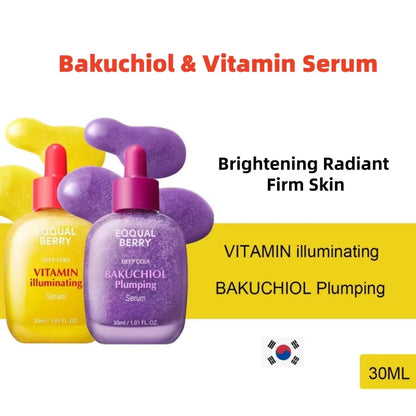 Revitalize Your Skin with Our Korean Vitamin C & Bakuchiol Face Serum – Achieve a Bright, Firm Complexion in Just 30ml!