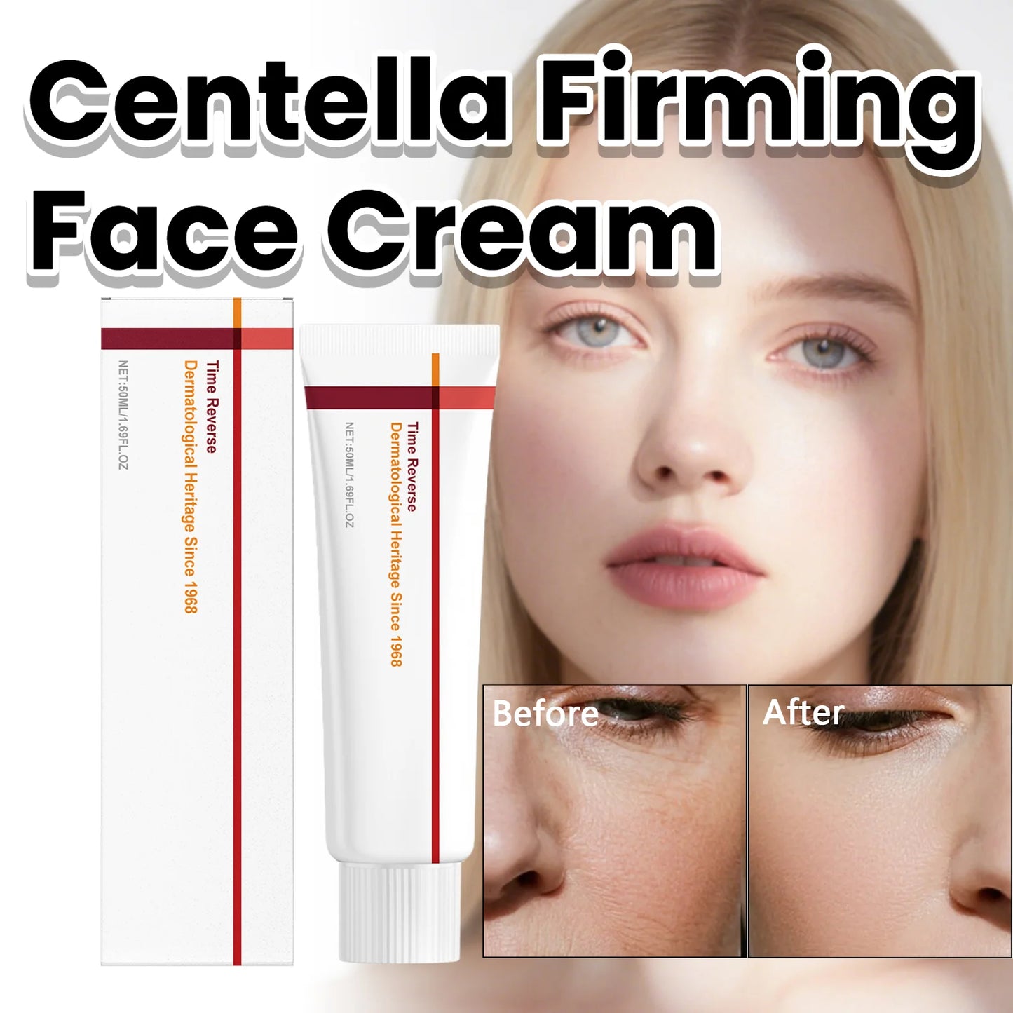 Revitalize Your Skin with Korean Centella Asiatica Face Cream - Deep Hydration, Firming, and Anti-Aging Moisturizer