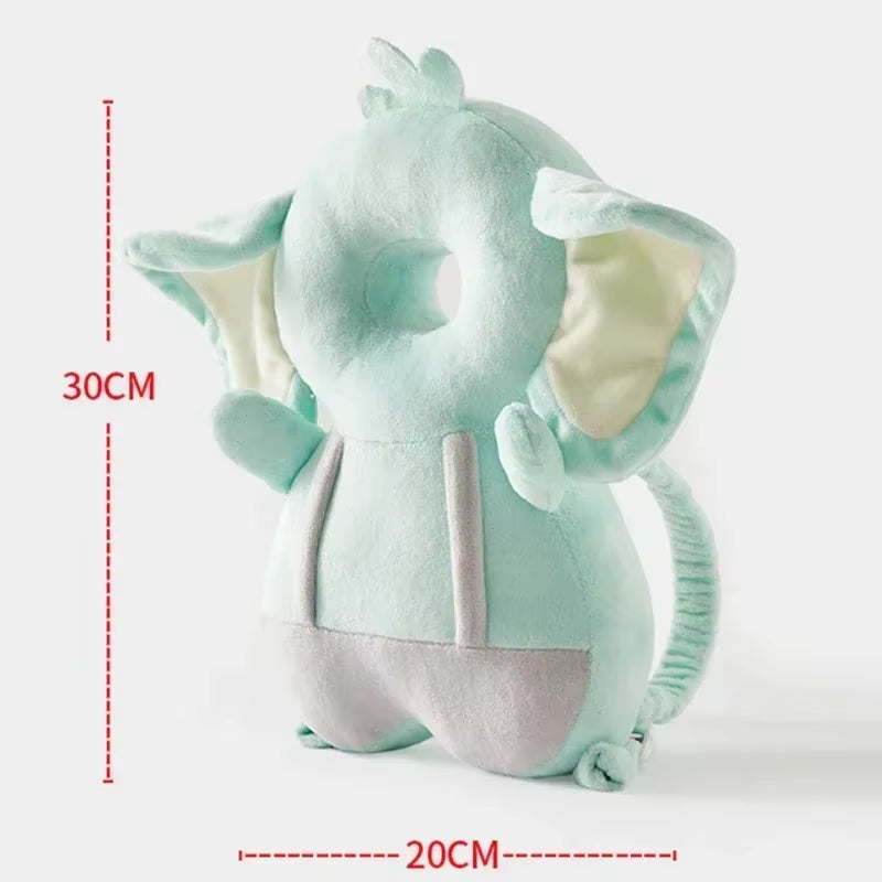 Baby Head Protector Backpack – Anti-Fall Cushion (Turtle)